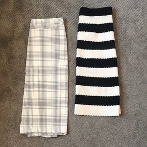 2 pencil skirts